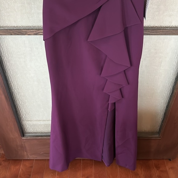 Eliza J Women's Burgundy and Purple Dress size 6 new with tags - Picture 5 of 9